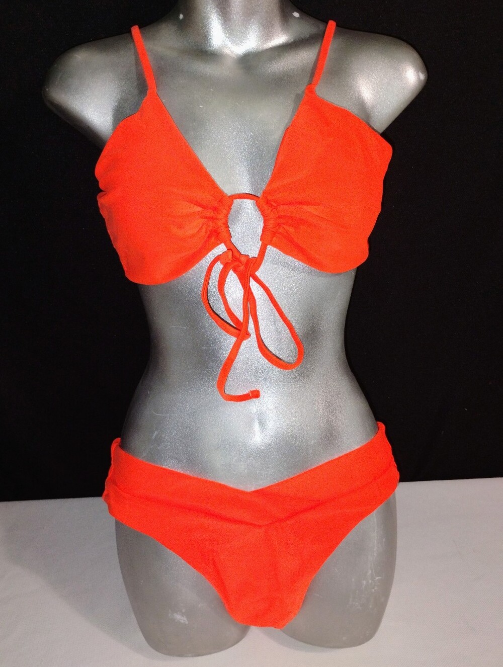 Unbranded Sz M Orange Bikini